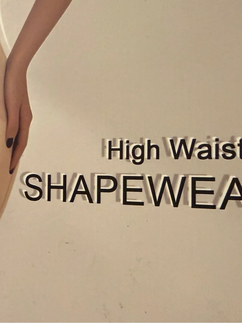 High-Waisted‎ Shapewear Shorts in Nude - Tummy control Size M & L for Ladies